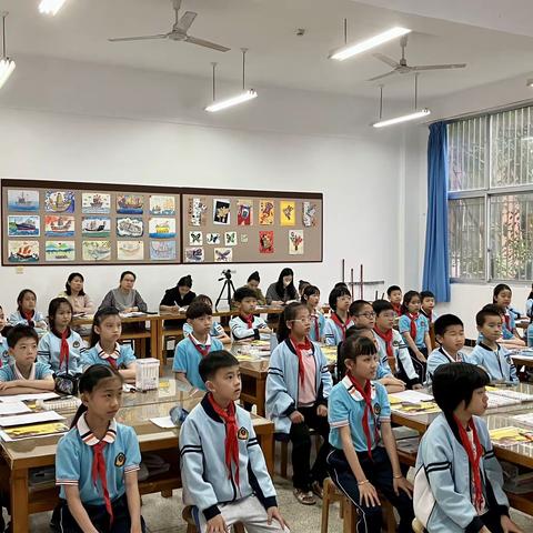 教学无止境，教研促成长———记福州市仓山区金港湾实验学校（小学部）美术组教学研讨活动