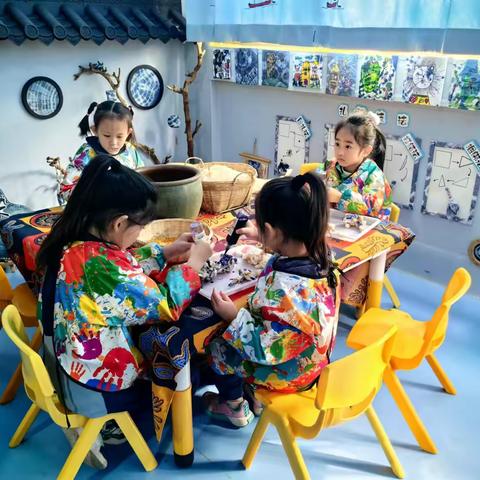 “区”动童心“域”见美好 ‍大班组教研活动