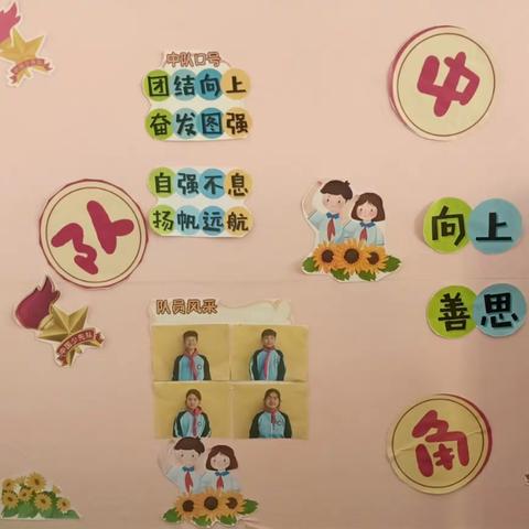 （少先队活动486）阳光中队角 照亮未来路——大褚村回族小学中队角展示活动