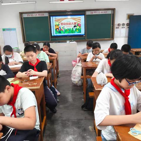 巧手缝纽扣，劳动促成长｜五3班劳动技能大赛精彩开赛