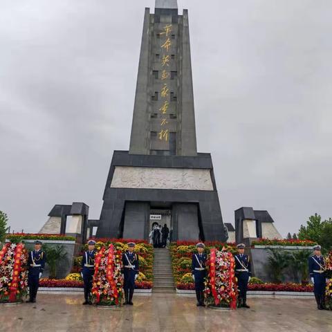 英魂不朽，浩气长存 -------肃宁县第五中学参加烈士纪念日公祭大会