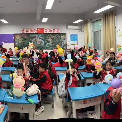 兰陵县第九中学小学部 ‍第五期气球社团～甜娃娃🪆