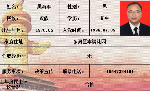 厂汉沟村党支部简介