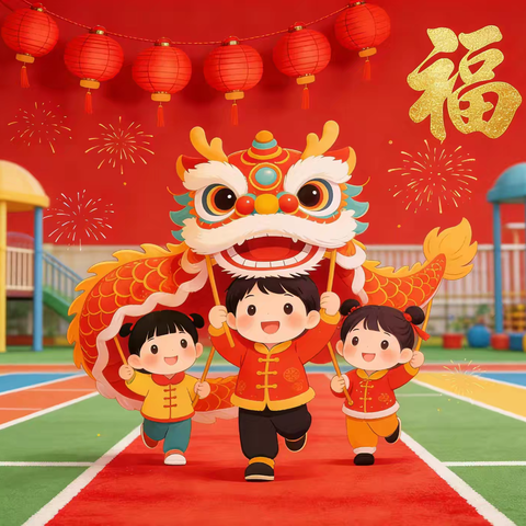 “圈住好运，童贺新年” 永合幼儿园庆元旦亲子游戏活动