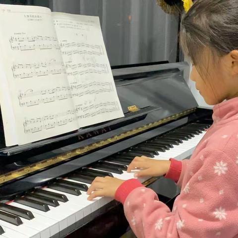 朱笑颜钢琴🎹陪练记录