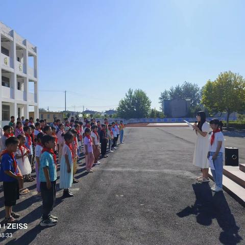 朱顶镇柳湖小学国庆节主题活动