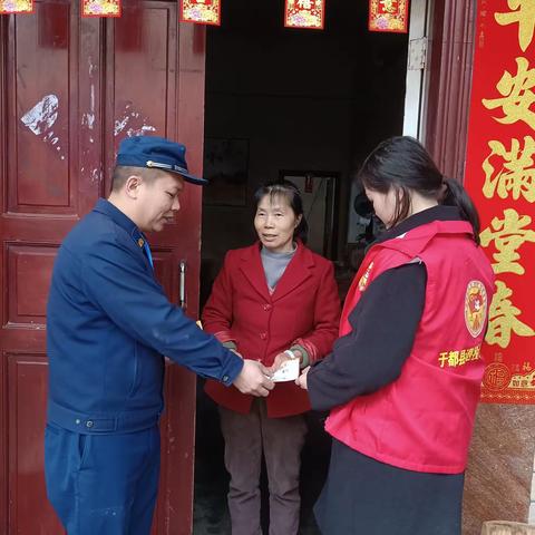 车溪乡坝脑村开展用气用电安全知识宣传活动