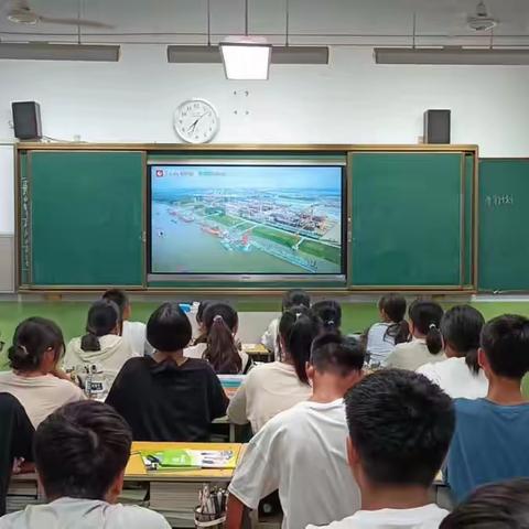 绛县职业中学积极组织师生收看《开学第一课》