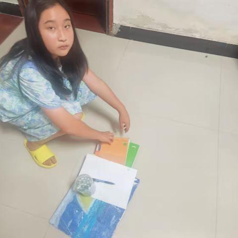 《滚落的弹珠--斜坡》六年级一班张嘉芮