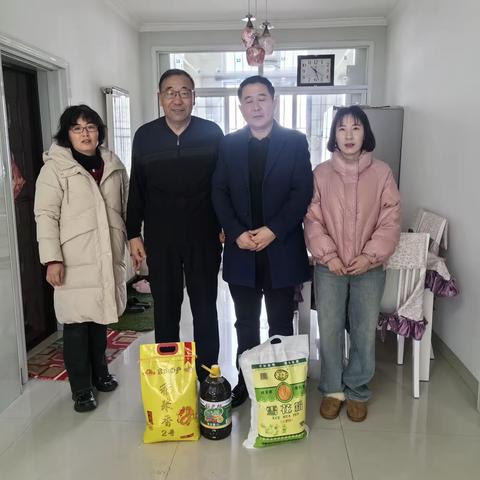 【慰问】前行不忘耕耘者，冬日问候暖人心———达拉特旗第十小学慰问退休教师、产病假教师及护校员活动