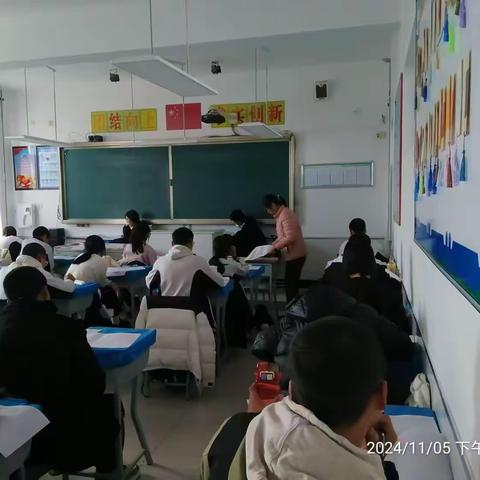 永胜乡中学期中考试表彰及家长会