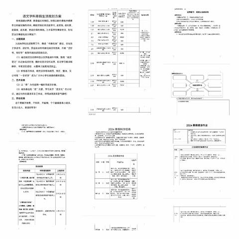 缤纷寒假，风采展示——玉泉初中七年级优秀寒假作业展示《第一期》