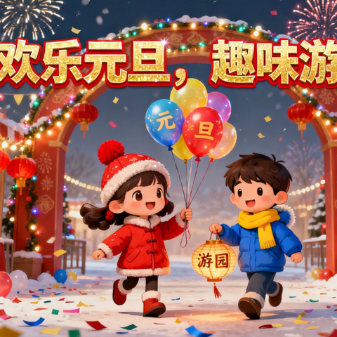 欢乐元旦 趣味游园——河北镇中心学校元旦游园活动纪实