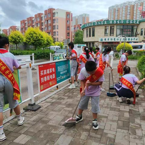 【百年育英◎平城十小】童心向党 志愿同行