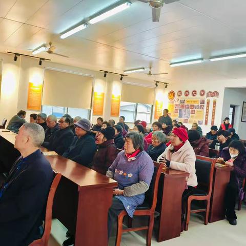 ‌银龄新程，学海启航——2025年桥南社区老年学堂春季班开学典礼‌