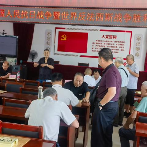 天台象棋擂台赛：耆老对弈庆抗战胜利80周年