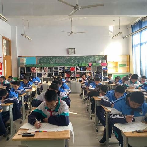 【滨城区梁才中心学校】互帮互助，团结友爱——六年级六班十二月份总结