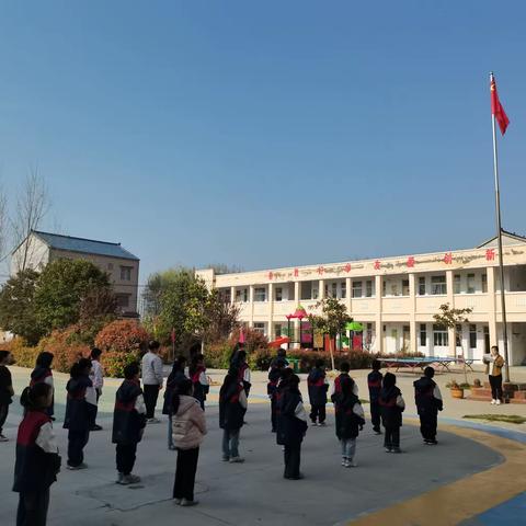 世界读书日——李原乡郑寨小学4月22日升旗仪式