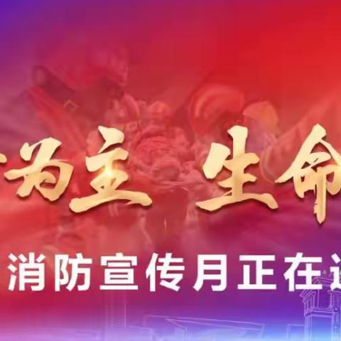 全民消防 生命至上 ——扎赉诺尔区团结小学消防安全日宣传