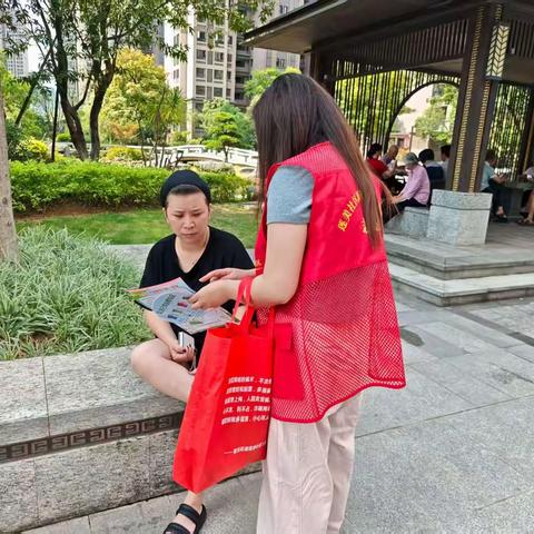 莲美社区开展垃圾分类宣传活动，共建绿色家园