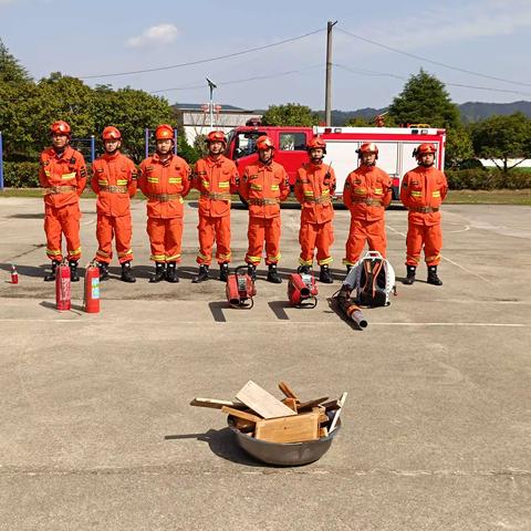 船滩初级中学消防基本技能实操培训