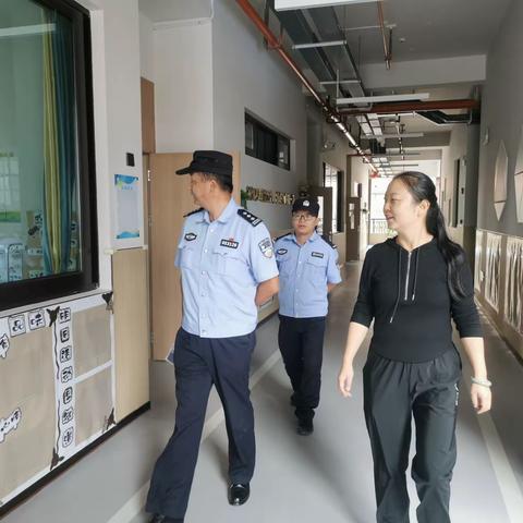 警幼联动  共保安全﹣﹣安宁市太平新城第二幼儿园联合所辖派出所开展幼儿园开园前安全隐患排查活动