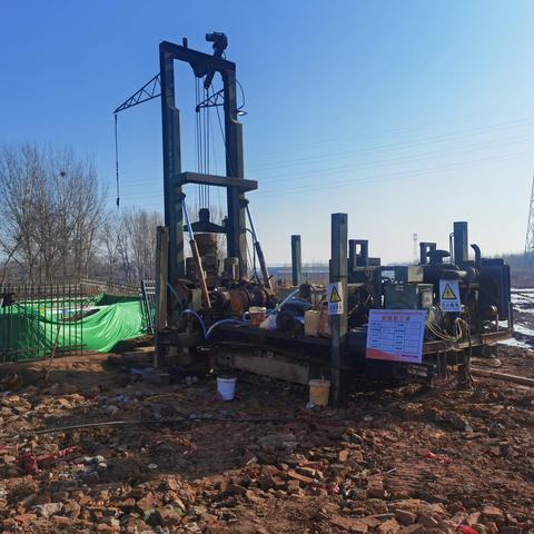 省道S224文大公路大名段首根桩基顺利施工