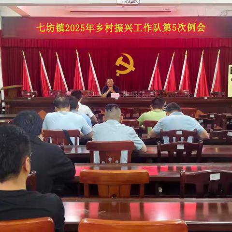 七坊镇召开2025年乡村振兴工作队第5次例会