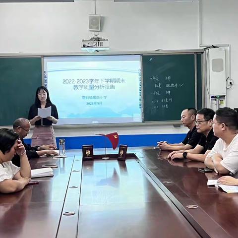 “总结过去，蓄势待发”——汝州市寄料镇高庙小学2022-2023学年下学期教学质量分析会