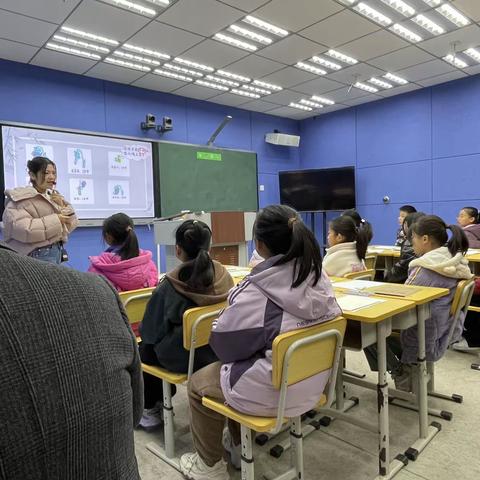 联系长城镇二庙小学教研活动