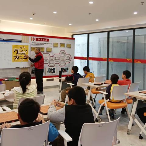 “美兰实践派”|“乐在棋中”优秀传统文化志愿服务活动走进蓝天街道第32期