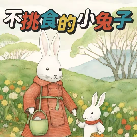 【绘本漂流记】骊山格领启智幼儿园小一班——绘本分享第七期«不挑食的小兔子»