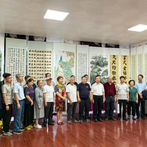 翰墨映秋光  邮电情更浓