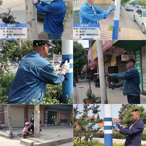 路灯灯杆统一编号，促进精细化管理