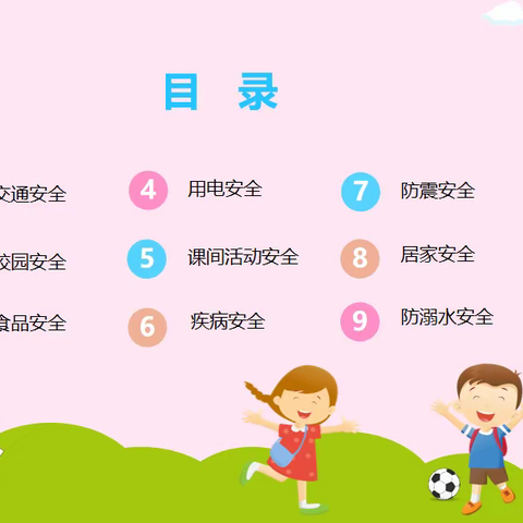 三中---安全行为教育主题家校通