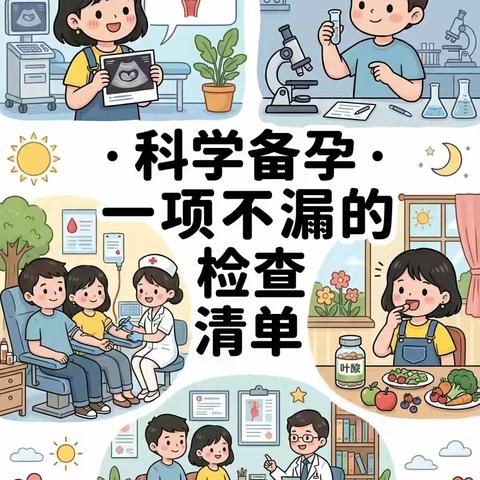 科学备孕之检查清单
