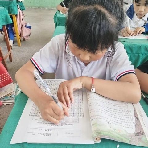 “笔墨飞扬，书写成长”—— 永年区西河庄乡总校陈寨联合小学汉字书写水平等级评价测试