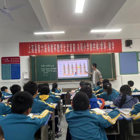 上高县第六届尚教杯教学比武复赛（向阳小学教共体数学组）