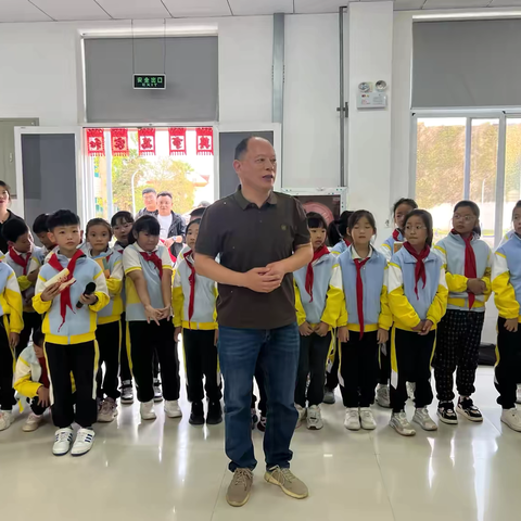 “九九重阳节，浓浓敬老情”——如东县大豫镇桂芝小学三（1）中队少先队员重阳节走进敬老院活动