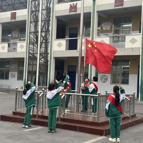 向雷锋学习 做雷锋传人——白璧镇辛安中心小学“学雷锋活动月”启动仪式