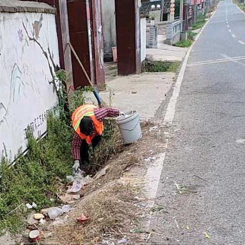 枧田街乡人居环境整治工作周报