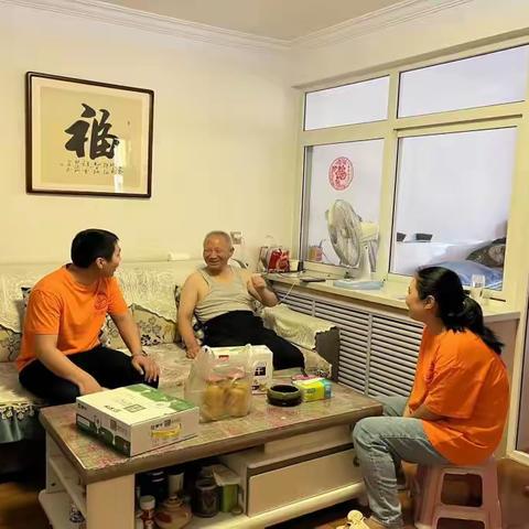 宝元社区：“八一”慰问送关怀 情暖退役军人心