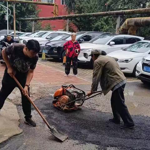 【舜玉路街道舜中社区】路面整修，便民出行