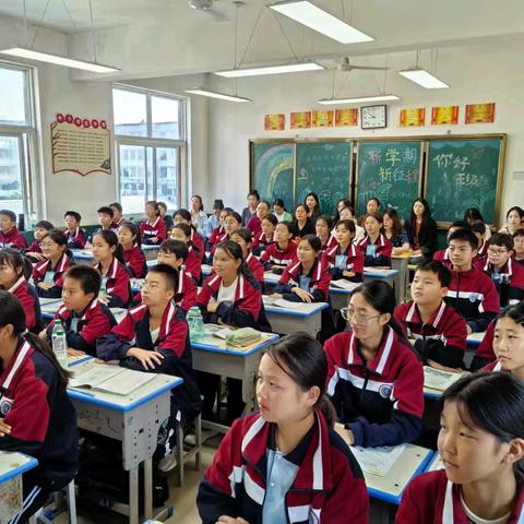 漯河市郾城区第三初级中学英语组积极参加区教研室听课调研活动