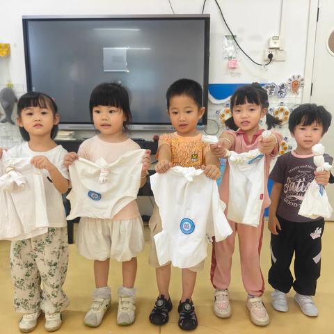 第一次体验“扎染”园服