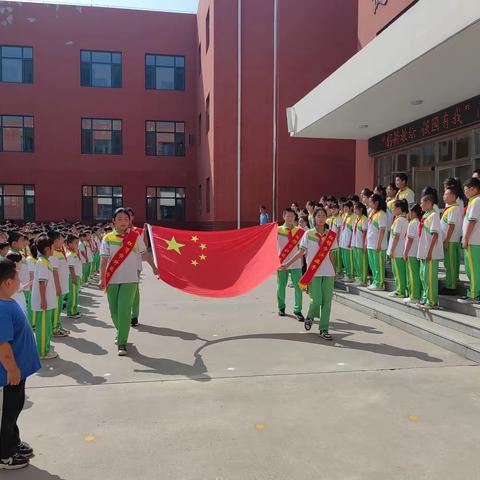 “春风化雨润桃李  累累硕果颂师恩”——高庄小学六年级一班国旗下讲话主题活动