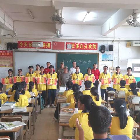 千锤百炼绽光彩，高一（24）班军训期间展现蓬勃朝气！