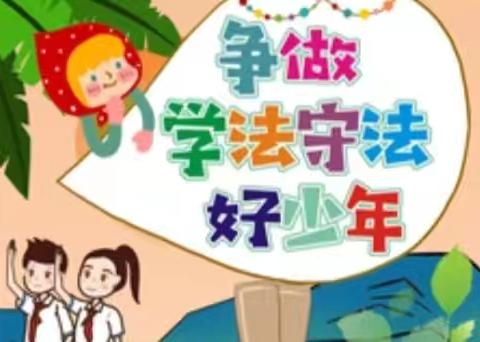 【石家庄市维明路小学西校】“学法守法，从我做起”——主题教育活动