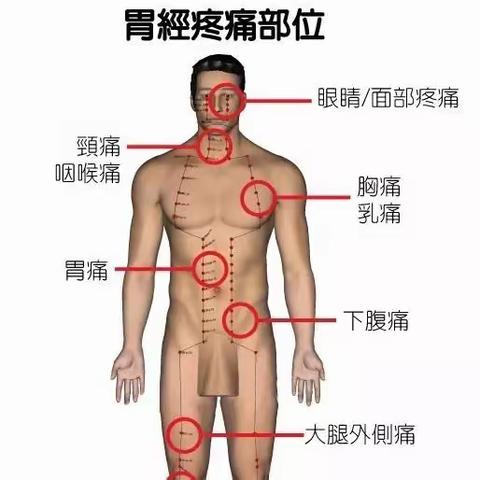 痛，则不通，看看哪里堵了！