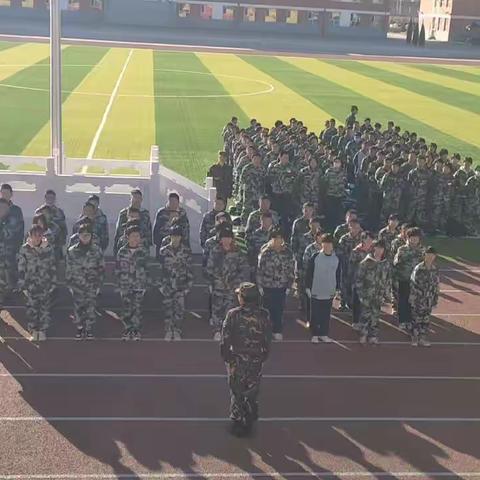 以军训之名  赴军训之约-----天镇县第四中学